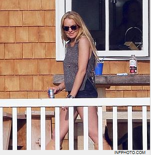 Lindsay Lohan Red Bull