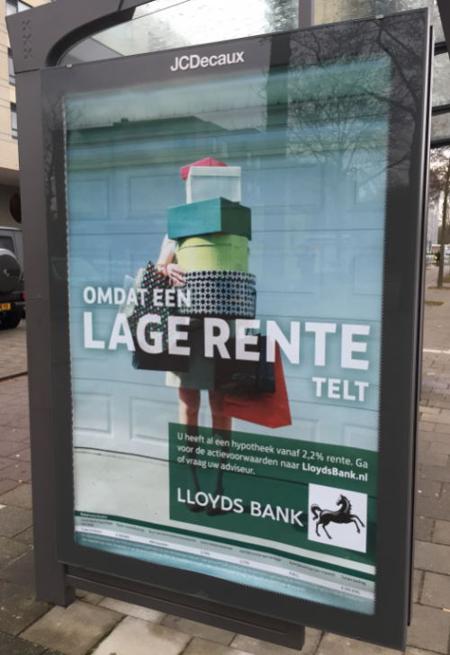 Lloyds Bank rente laag
