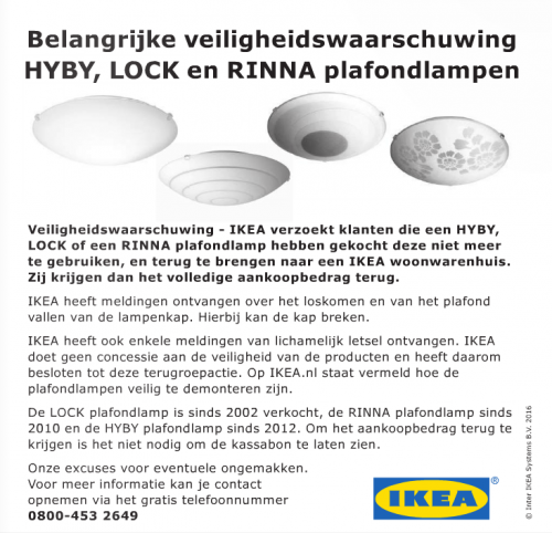 Ikea plafondlampen beter