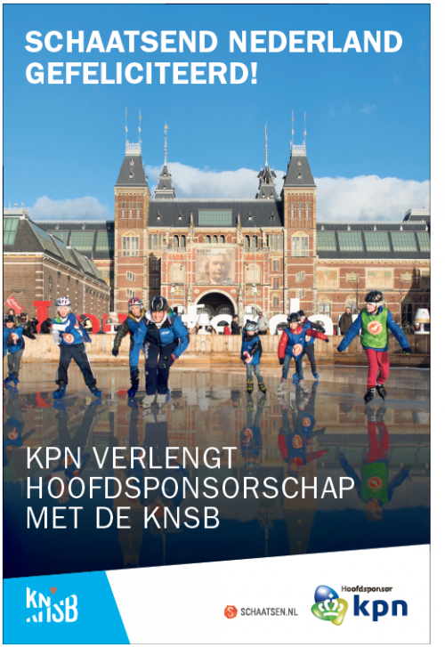 KPN KNSB sponsoring