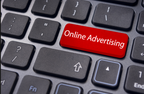 Online advertising beeld