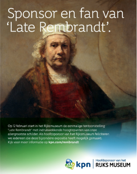 Rijks KPN Late Rembrandt
