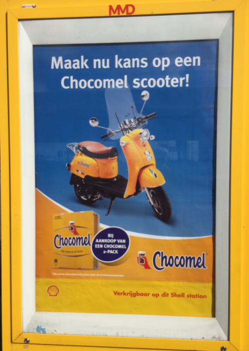 Chocomel scooter